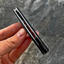 Load image into Gallery viewer, NIMBLE - Black Micarta Handles, 8Cr13MoV Blade