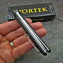 Load image into Gallery viewer, MERLIN - 8Cr13MoV Blade, Black G10 Handles