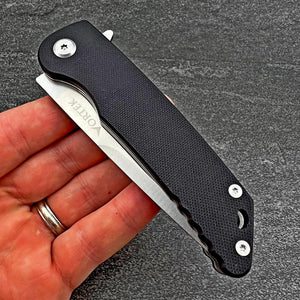 OUTLANDER - Black G10 Handles, 8Cr13MoV Blade