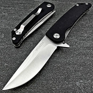 OUTLANDER - Black G10 Handles, 8Cr13MoV Blade