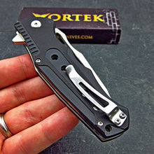 Load image into Gallery viewer, BIGEYE - 8Cr13MoV Blade, Black G10 Handles