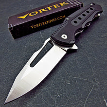 Load image into Gallery viewer, BIGEYE - 8Cr13MoV Blade, Black G10 Handles