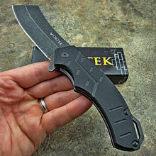 Load image into Gallery viewer, BRUTE - Large 8Cr13MoV Cleaver Blade, Black G10 Handles