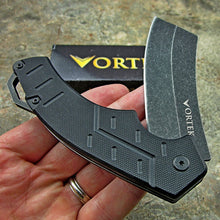 Load image into Gallery viewer, BRUTE - Large 8Cr13MoV Cleaver Blade, Black G10 Handles