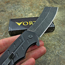Load image into Gallery viewer, BRUTE - Large 8Cr13MoV Cleaver Blade, Black G10 Handles