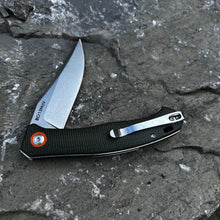 Load image into Gallery viewer, DRIFTER:  Green Micarta Handles, 8Cr13MoV Blade