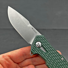 Load image into Gallery viewer, GATOR:  Green G10 Handles, D2 Blade, Large Heavy Duty Knife