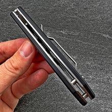 Load image into Gallery viewer, OUTLANDER: Black G10 Handles, Large Drop Point 8Cr13MoV Blade